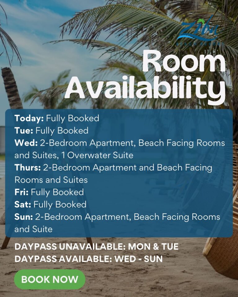 Instagram post from zibabeachresorts. This post is in position 3.